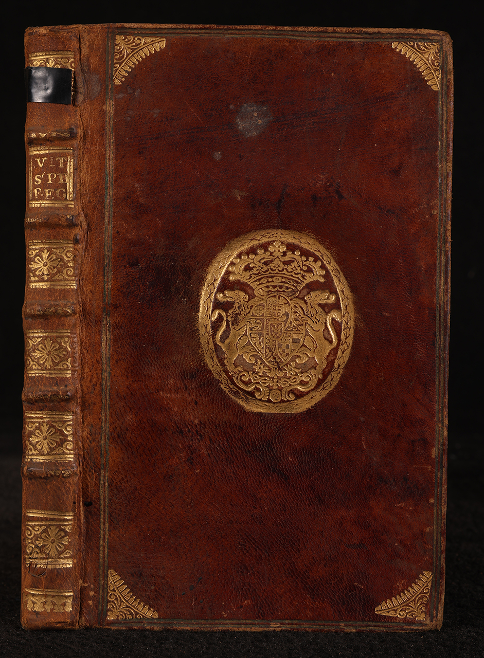 legatura piena - alle armi, opera isolata - ambito piemontese (metà XVIII)