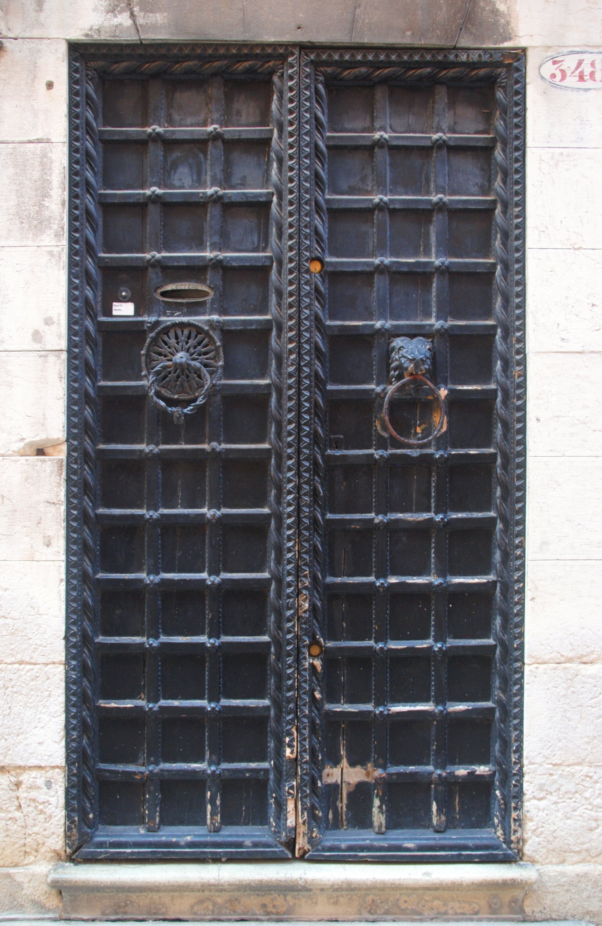 porta - a due battenti, opera isolata di Bellotto Umberto (20)