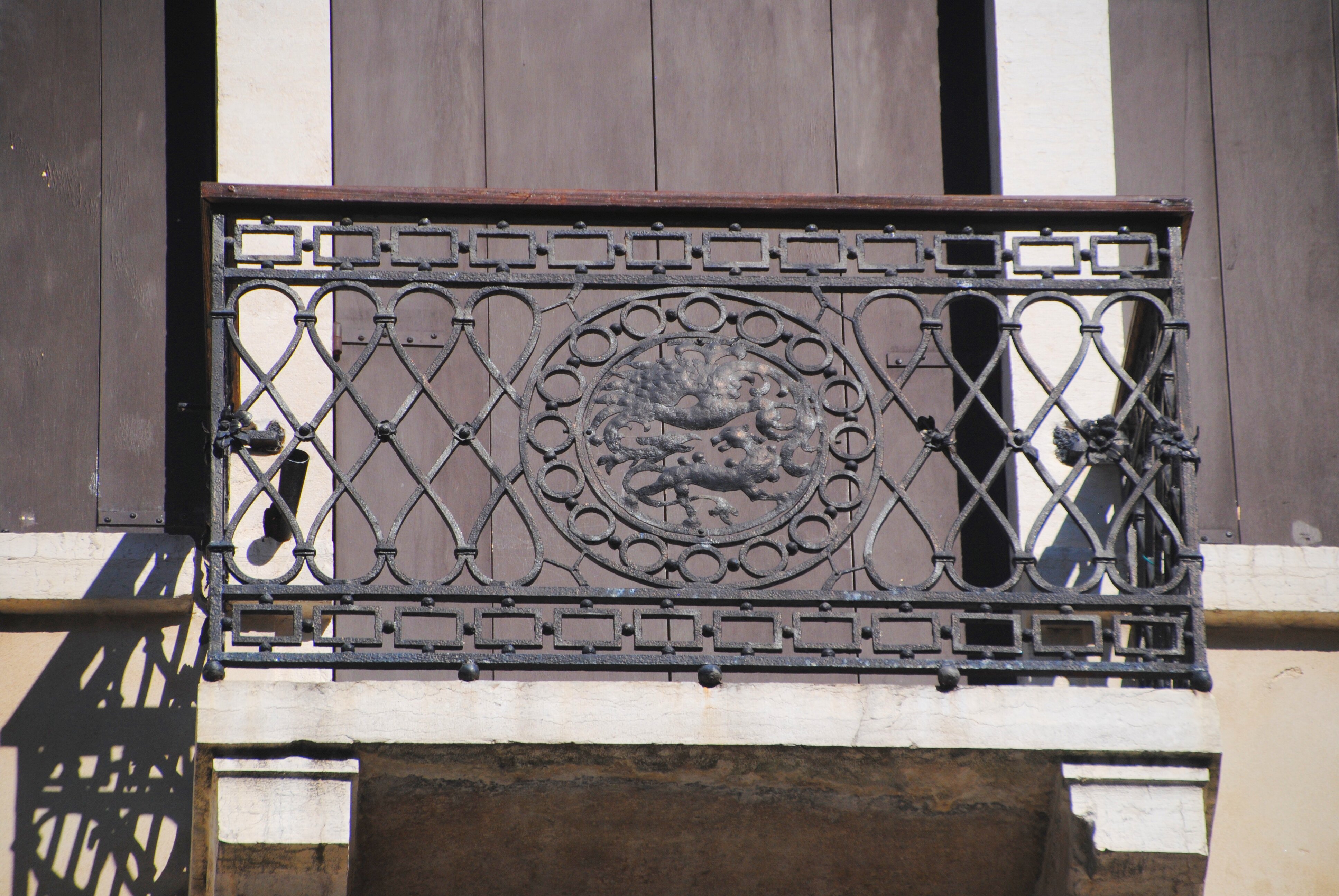 ringhiera - di terrazzino, serie di Bellotto Umberto (attribuito) (20)