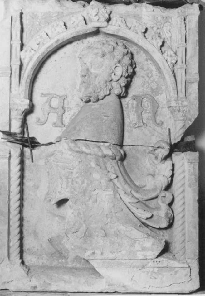 stemma della famiglia De Grandis (rilievo) - ambito veneto (prima metà XV)