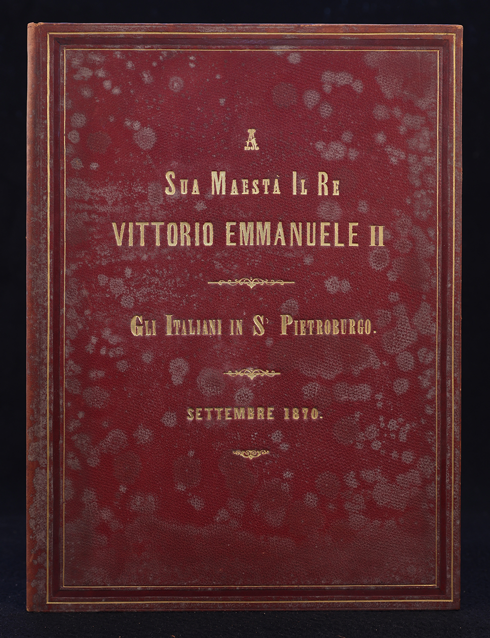 legatura piena, opera isolata - ambito italiano (seconda metà XIX)