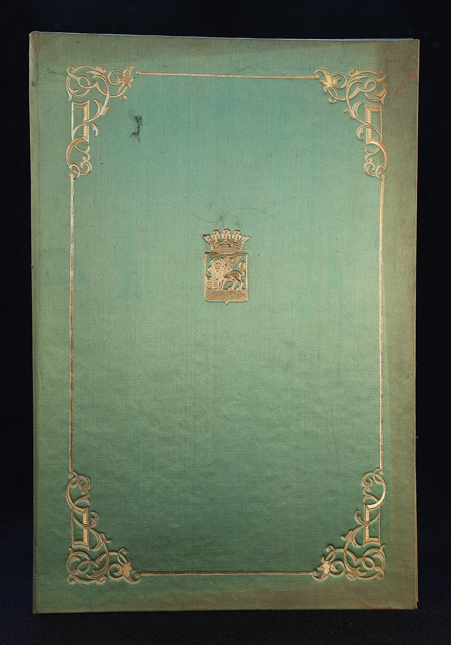 legatura piena - alle armi, opera isolata - ambito italiano (seconda metà XIX)