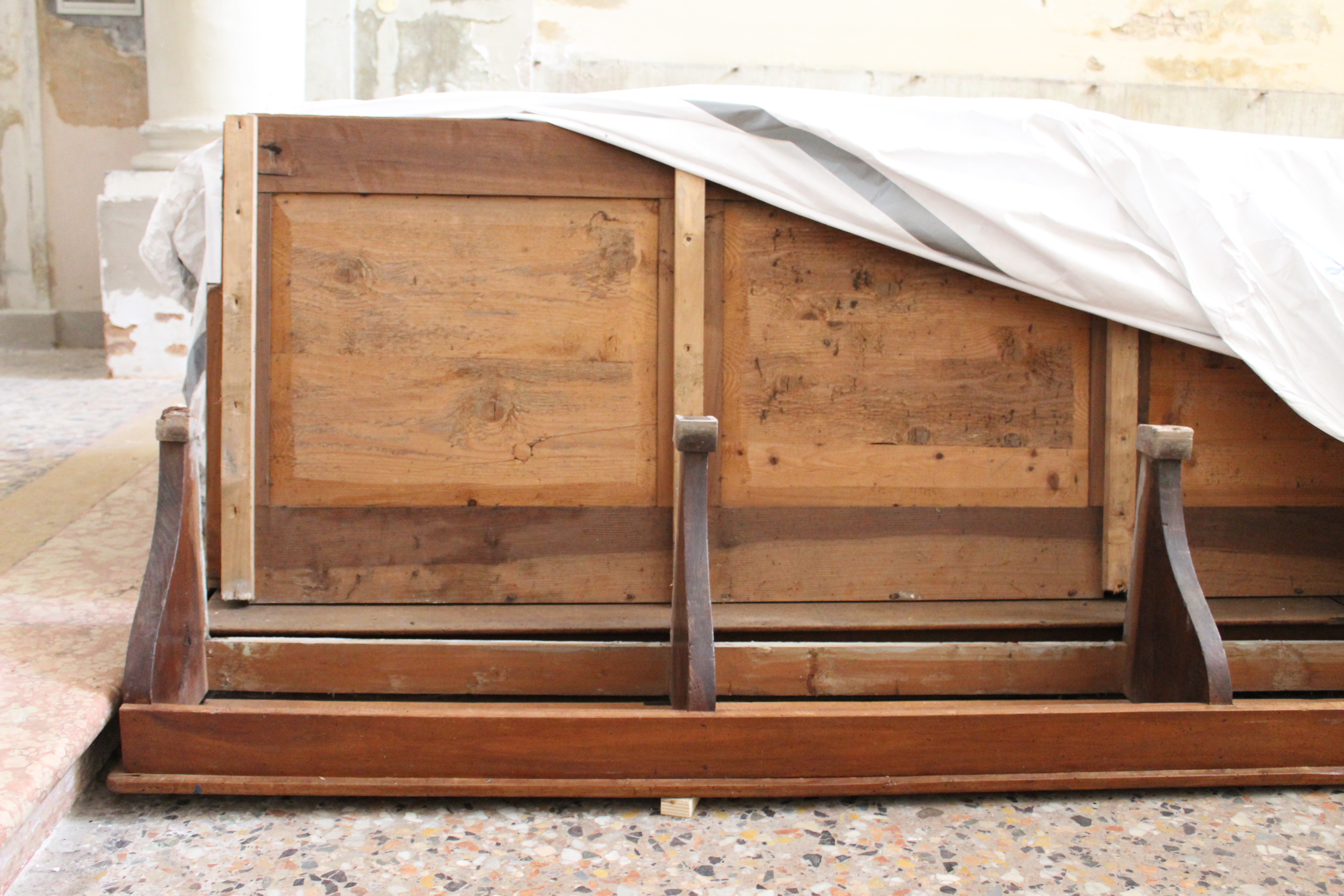 stallo del coro - manifattura romagnola (fine XVIII)