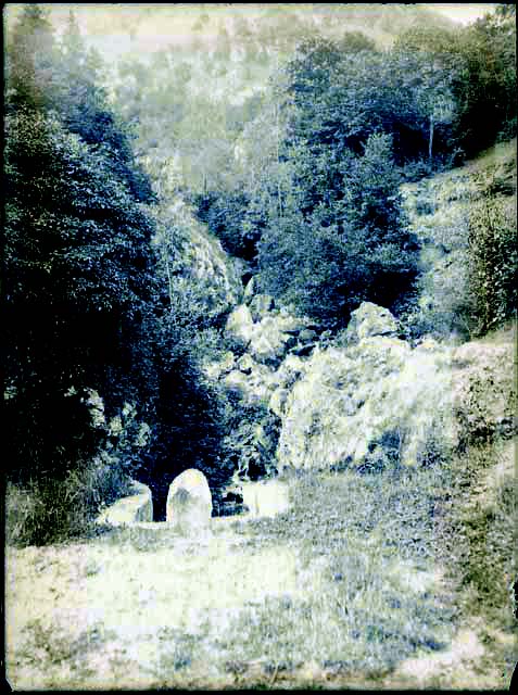 Documentazione beni paesaggistici: orrido (negativo) di Caprioli, Giovanni (primo quarto XX)