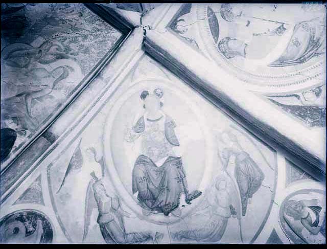 Documentazione storico artistica: sec. XV, affresco (negativo) di Gabinetto Fot. Soprintendenza ai Monumenti di Venezia (primo quarto XX)