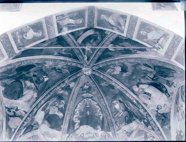 Documentazione storico artistica: sec. XVI, affresco; Amalteo Pomponio (negativo) di Amalteo Pomponio (Attr), Caprioli, Giovanni (inizio XX)