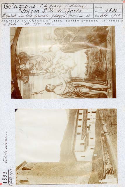 Documentazione storico artistica (positivo) di Caprioli, Giovanni, Gabinetto Fot. Soprintendenza ai Monumenti di Venezia (inizio XX)