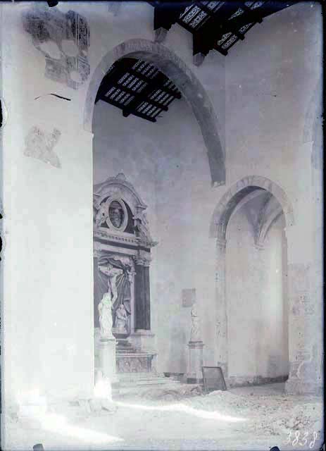 Documentazione storico artistica: sec. XX, danni, Prima Guerra Mondiale (negativo) di Gabinetto Fot. Soprintendenza ai Monumenti di Venezia (primo quarto XX)