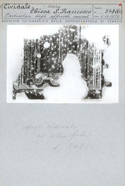 Interno (positivo) di Gabinetto Fot. Soprintendenza ai Monumenti di Venezia (secondo quarto XX)