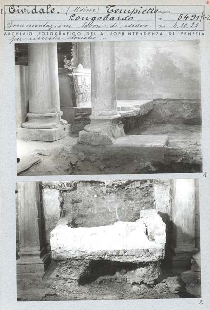 Interno (positivo) di Gabinetto Fot. Soprintendenza ai Monumenti di Venezia (secondo quarto XX)