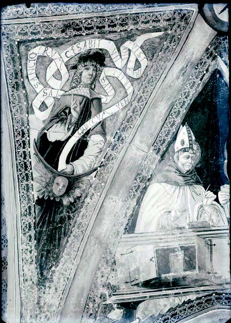 Interno: abside, particolare (negativo) di Fuluto Pietro, Caprioli, Giovanni (primo quarto XX)