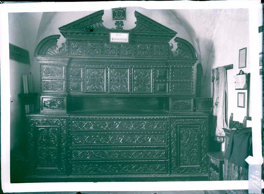 Edifici religiosi: chiesa, San Giorgio; Comeglians (negativo) di Caprioli, Giovanni - Bottega carnica (inizio XX)