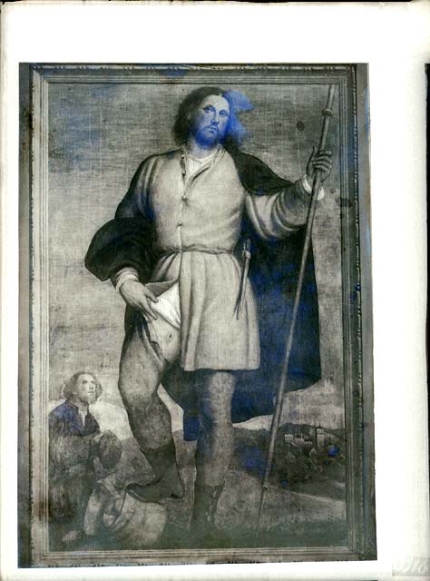 Interno (negativo) di Sacchis Giovanni Antonio detto Pordenone (Attr), Gabinetto Fot. Soprintendenza ai Monumenti di Venezia (primo quarto XX)