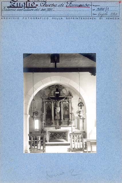 Edifici religiosi: chiesa; Carnia (positivo) di Gabinetto Fot. Soprintendenza ai Monumenti di Venezia, Caprioli, Giovanni (primo quarto XX)