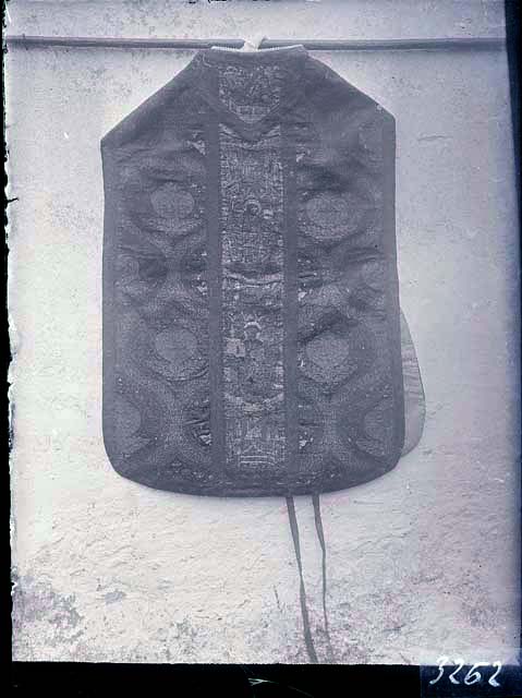 Documentazione storico artistica: pianeta (negativo) di Gabinetto Fot. Soprintendenza ai Monumenti di Venezia (primo quarto XX)