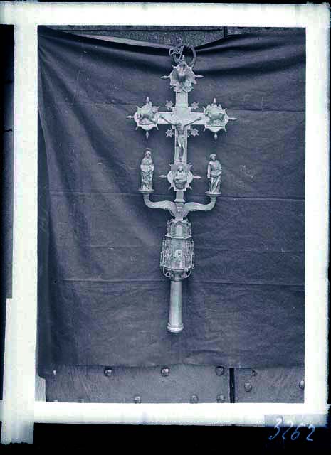 Edifici religiosi: chiesa, Santa Maria di Gorto; Ovaro, Agrons (negativo) di Gabinetto Fot. Soprintendenza ai Monumenti di Venezia (primo quarto XX)