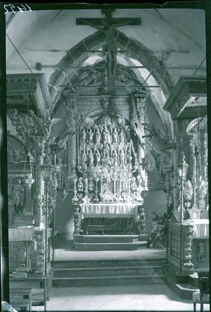 Edifici religiosi: chiesa, San Floriano; Illegio (negativo) di Mioni Domenico detto Domenico da Tolmezzo, Gabinetto Fot. Soprintendenza ai Monumenti di Venezia (inizio XX)