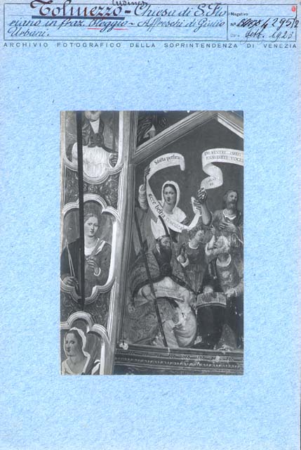 Edifici religiosi: chiesa, San Floriano; Illegio (positivo) di Urbanis Giulio, Gabinetto Fot. Soprintendenza ai Monumenti di Venezia, Caprioli, Giovanni (primo quarto XX)