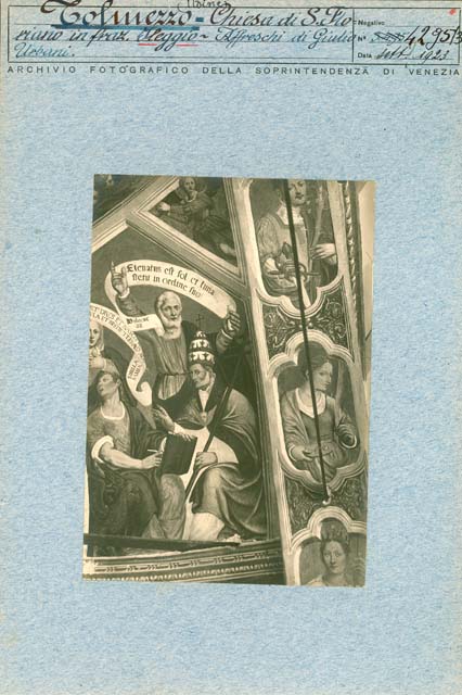Edifici religiosi: chiesa, San Floriano; Illegio (positivo) di Urbanis Giulio, Gabinetto Fot. Soprintendenza ai Monumenti di Venezia, Caprioli, Giovanni (primo quarto XX)