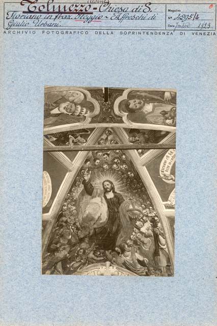 Edifici religiosi: chiesa, San Floriano; Illegio (positivo) di Urbanis Giulio, Gabinetto Fot. Soprintendenza ai Monumenti di Venezia, Caprioli, Giovanni (primo quarto XX)