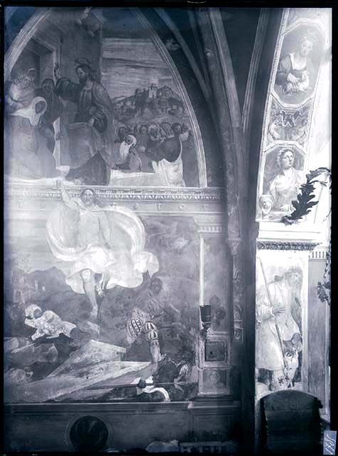 Documentazione storico artistica: sec. XVI, affresco; Amalteo Pomponio (negativo) di Amalteo Pomponio, Caprioli, Giovanni (primo quarto XX)