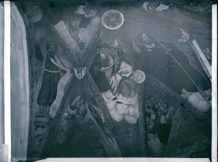 Edifici religiosi: chiesa, Sant'Elena imperatrice; Ovaro, Luincis (negativo) di Furnio Giuseppe, Amalteo Pomponio (Attr), Caprioli, Giovanni (inizio XX)