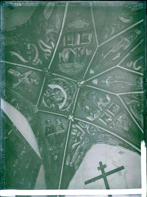 Edifici religiosi: chiesa, Santa Caterina; Ovaro, Luint (negativo) di Fuluto Pietro, Caprioli, Giovanni (primo quarto XX)