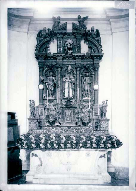 Interno: navata, parete sinsitra (negativo) di Agostini Giovanni Antonio, Caprioli, Giovanni (primo quarto XX)