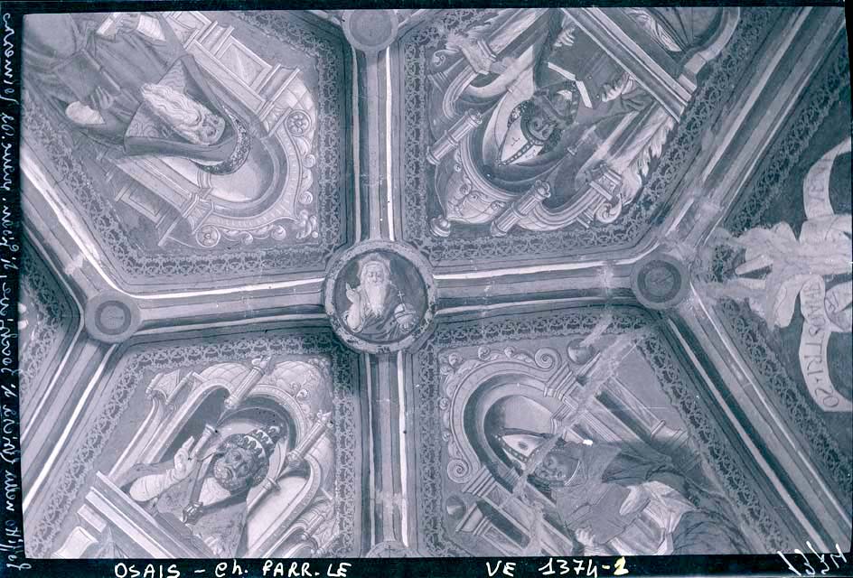 Interno: abside, soffitto (negativo) di Gianfrancesco del Zoto detto Gianfrancesco da Tolmezzo, Ongaro, Massimiliano (inizio XX)