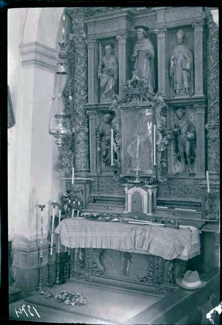 Edifici religiosi: chiesa, San Leonardo; Prato Carnico, Osais (negativo) di Tironi Antonio, Ongaro, Massimiliano (inizio XX)