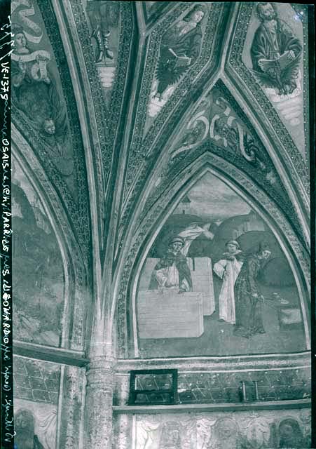 Interno: abside, lunetta (negativo) di Fuluto Pietro, Ongaro, Massimiliano (inizio XX)