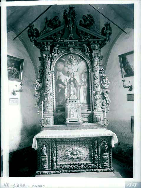 Edifici religiosi: chiesa, San Virgilio; Ovaro (negativo) di Comuzzo Gerolamo, Taddio Antonio, Caprioli, Giovanni (primo quarto XX)