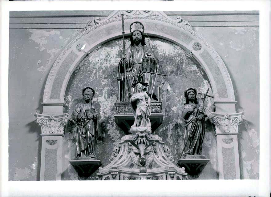 Edifici religiosi: chiesa, San Filippo e San Giacomo; Pesariis (negativo) di Caprioli, Giovanni (primo quarto XX)