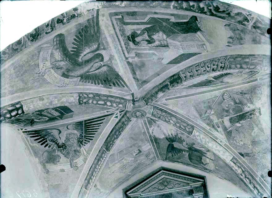Edifici religiosi: sec. XIV, chiesa, Spirito Santo; Arta Terme, Chiusini (negativo) di Thanner Leonardo, Caprioli, Giovanni (primo quarto XX)