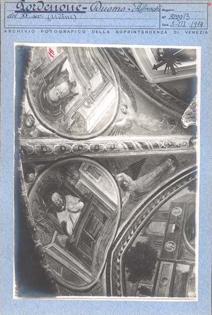 Edifici religiosi: chiesa, San Marco; Pordenone (positivo) di Gabinetto Fot. Soprintendenza ai Monumenti di Venezia (prima metà XX)