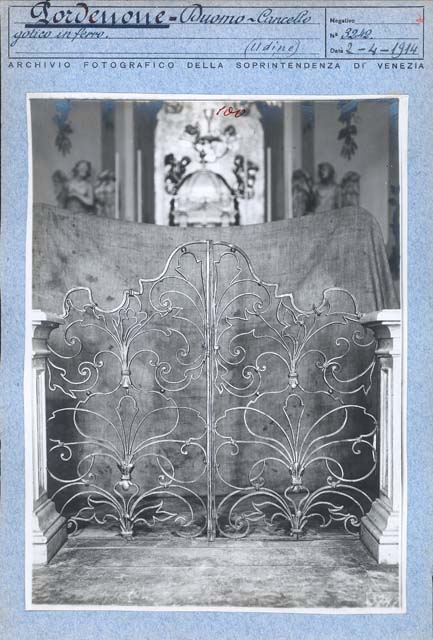 Edifici religiosi: chiesa, San Marco; Pordenone (positivo) di Gabinetto Fot. Soprintendenza ai Monumenti di Venezia (prima metà XX)