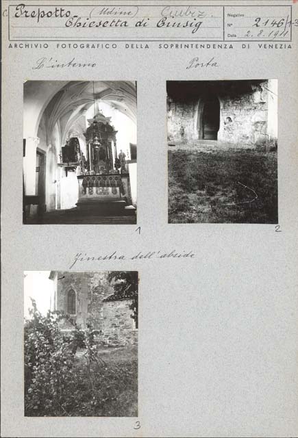 Edifici religiosi: chiesa, San Bartolomeo; Ciubiz di Prepotto (positivo) di Ongaro, Massimiliano (inizio XX)