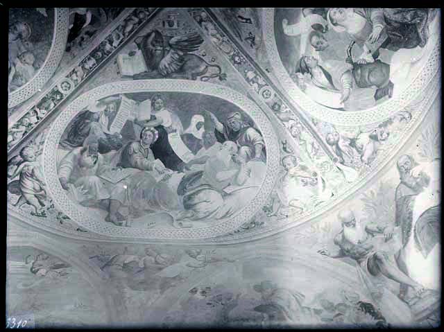 Interno: abside, volta (negativo) di Amalteo Pomponio, Gabinetto Fot. Soprintendenza ai Monumenti di Venezia (primo quarto XX)