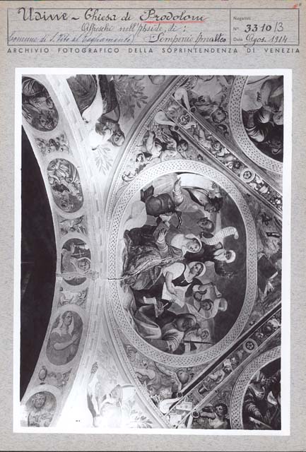 Documentazione storico artistica: sec. XVI, affresco, Sibille con Profeti; Amalteo Pomponio (positivo) di Amalteo Pomponio, Gabinetto Fot. Soprintendenza ai Monumenti di Venezia (primo quarto XX)