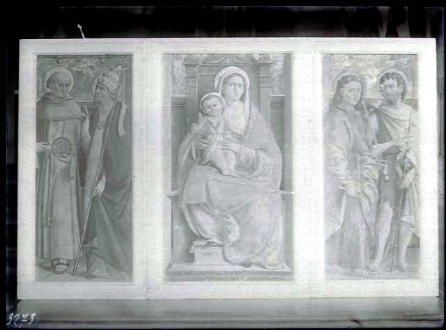 Edifici religiosi: chiesa, San Matteo; Ravascletto (negativo) di Agostini Giovanni Antonio, Gabinetto Fot. Soprintendenza ai Monumenti di Venezia (primo quarto XX)