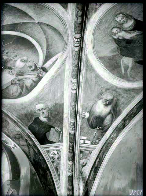 Edifici religiosi: chiesa, San Lorenzo Martire; Rorai Grande (negativo) di Sacchis Giovanni Antonio detto Pordenone, Gabinetto Fot. Soprintendenza ai Monumenti di Venezia (prima metà XX)