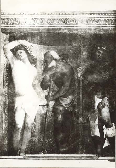 Edifici religiosi: chiesa, Sant'Antonio Abate; San Daniele del Friuli (positivo) di Martino da Udine detto Pellegrino da San Daniele, Battigelli, Ernesto (prima metà XX)