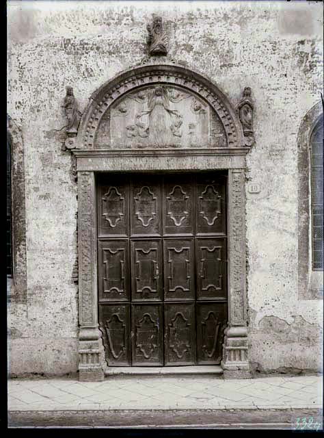 Esterno: facciata (negativo) di Pilacorte Giovanni Antonio, Gabinetto Fot. Soprintendenza ai Monumenti di Venezia (prima metà XX)