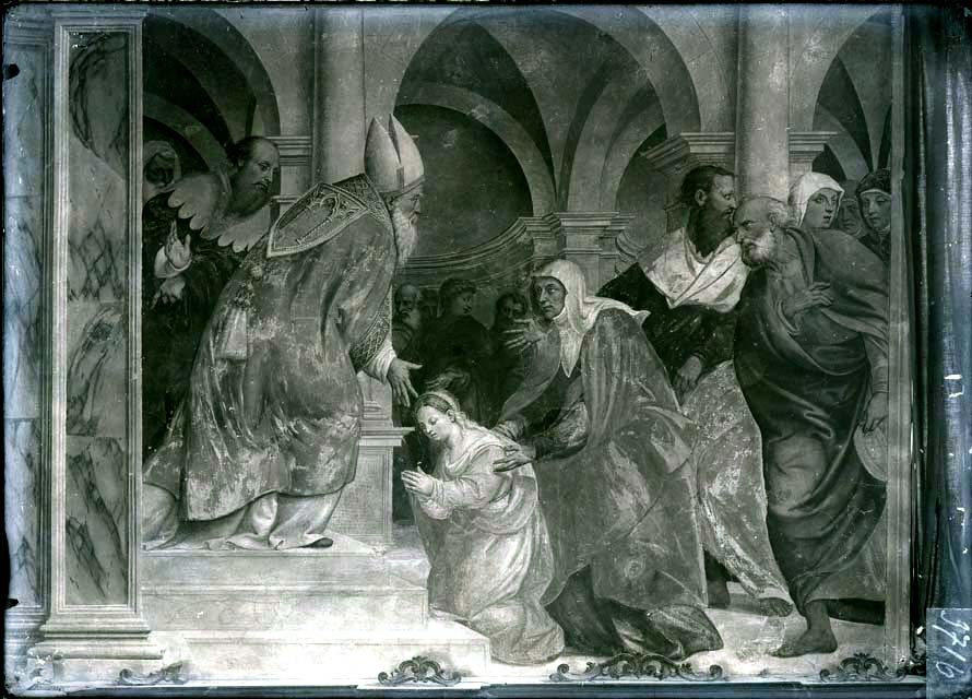 Edifici religiosi: chiesa, Santa Maria dei Battuti; San Vito al Tagliamento (negativo) di Amalteo Pomponio, Gabinetto Fot. Soprintendenza ai Monumenti di Venezia (prima metà XX)