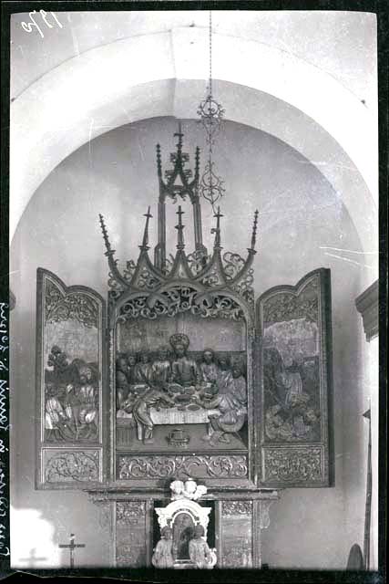 Edifici religiosi: chiesa, San Lorenzo; Sauris di Sopra (negativo) di Parth Michael, Ongaro, Massimiliano (prima metà XX)