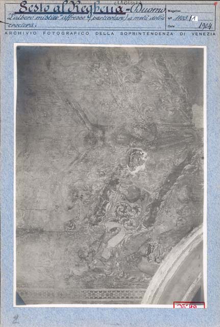 Restauri dei primi anni del '900: messa in luce (positivo) di Gabinetto Fot. Soprintendenza ai Monumenti di Venezia (prima metà XX)