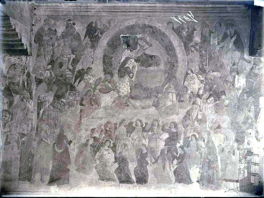 Edifici religiosi: abbazia, Santa Maria in Sylvis; Sesto al Reghena (negativo) di Gabinetto Fot. Soprintendenza ai Monumenti di Venezia (prima metà XX)