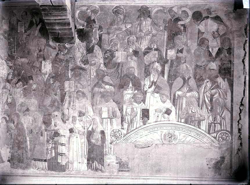 Edifici religiosi: abbazia, Santa Maria in Sylvis; Sesto al Reghena (negativo) di Gabinetto Fot. Soprintendenza ai Monumenti di Venezia (prima metà XX)