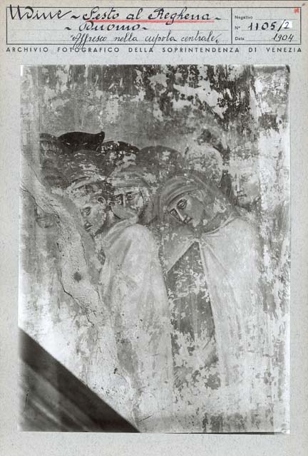 Restauri dei primi anni del '900: messa in luce (positivo) di Gabinetto Fot. Soprintendenza ai Monumenti di Venezia (prima metà XX)