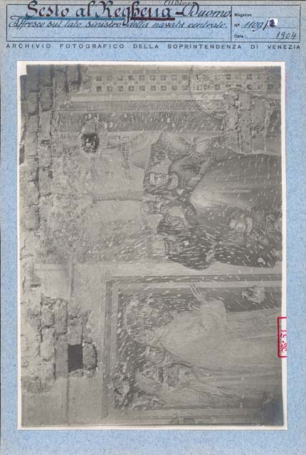 Restauri dei primi anni del '900: messa in luce (positivo) di Gabinetto Fot. Soprintendenza ai Monumenti di Venezia (prima metà XX)